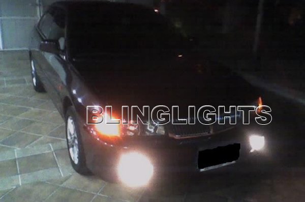 1997 1998 1999 2000 2001 Mitsubishi Lancer Xenon Foglamps Foglights Fog Lamps Driving Lights Kit