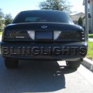 BlingLights Brand Tinted Taillamp Film Overlays for Ford Crown Victoria