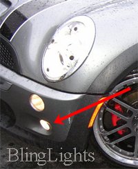 2001 2002 2003 2004 2005 2006 Mini Cooper R50 Bottom Fog Light Lamp