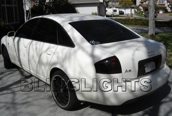 Audi A5 Tinted Tail Lamp Light Overlay Kit Smoked Film Taillights Protection
