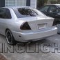 Mitsubishi Mirage Tinted Smoked Tail Lamp Light Overlay Kit mk5 Film Protection