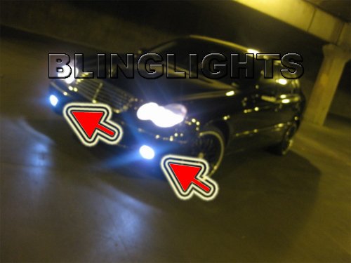 2005 2006 2007 Mercedes C230 Xenon Fog Lights Driving Lamps Kit W203 Mercedes-Benz C-Class 230