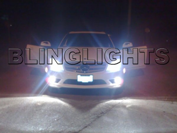2008 2009 2010 Mercedes C300 Luxury Sedan LED Fog Lights Driving Lamps ...