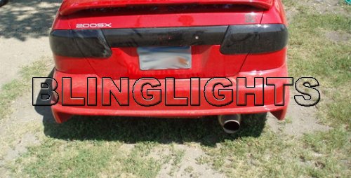 Nissan 200SX B14 Tinted Smoked Tail Lamp Light Overlays Film Protection