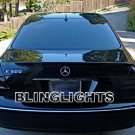 2003 2004 2005 2006 Mercedes E500 E550 Smoked Taillamps Taillights Tail Lamps Tint Film Overlays