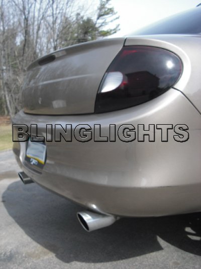 2000 2001 2002 Chrysler Neon Tint Smoke Tail Light Lamps Overlays Film Protection