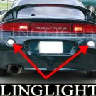 1995-1999 Mitsubishi Eclipse Rear Bumper Light Lamp Kit 1995-1999 Mitsubishi Eclipse Rear Bumper Light Lamp Kit