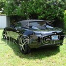 Pontiac Solstice Tinted Smoked Tail Lamp Light Overlays Film Protection