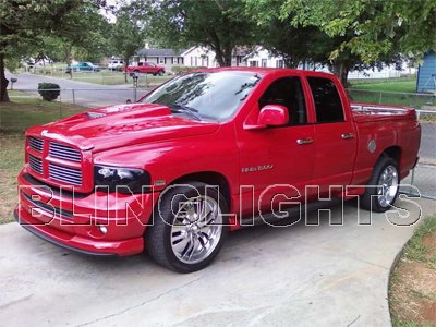 2002 2003 2004 2005 Dodge Ram Tint Protection Film for Smoked Headlamps ...