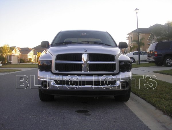 2006 2007 2008 Dodge Ram Tint Protection Film for Smoked Headlamps Headlights Head Lamps Lights
