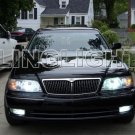 97 98 Infiniti Q45 Head Lamps Bright White Lights Bulbs Set Pair