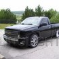 2008-2012 Chevrolet Silverado Tinted Head Lamp Light Overlay Kit Smoked Film Protection