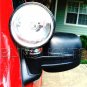 Jeep Liberty KJ KK Winshield Mounted Round Off-Road Lights Set Driving Lamps Kit with Covers