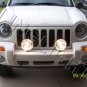 Jeep Liberty KJ KK Chrome Off Road Auxiliary Driving Lights Bumper Lamp Bar Trail Lamps Lighting