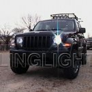 2008 2009 2010 2011 2012 2013 Jeep Liberty KK Bright White Light Bulbs Headlamps Headlights Upgrade
