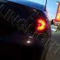 Scion tC Murdered Out Tail Lamps Tinted Lights Overlays Film Kit Smoked Lense Protection