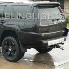 2003-2005 Toyota 4Runner Tint Smoke Taillamp Taillights Overlays Film Protection
