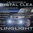 2009 2010 2011 Honda Element SC Blue LED Fog Lamps Driving Lights Kit Bumper 2009 2010 2011 Honda Element SC Blue LED Fog Lamps Driving Lights Kit Bumper