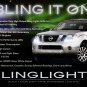 Nissan Pathfinder LED DRL Strips Headlamps Headlights Head Lamps Day Time Running Lights LEDs DRLs