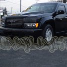 2004-2012 GMC Canyon Tinted Smoked Protection Overlays Film for Headlamps Headlights Head Lamps 2004-2012 GMC Canyon Tinted Smoked Protection Overlays Film for Headlamps Headlights Head Lamps