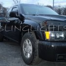 BlingLights Brand Tinted Headlamp Film Covers for 2004-2012 Chevrolet Colorado