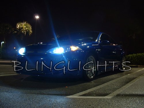 1999 2000 2001 2002 Mercury Cougar White Bulbs for Headlamps Headlights Head Lamps Lights