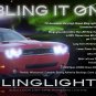 Dodge Challenger LED DRL Head Light Strips DRL Daytime Running Lamps