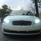 2006 2007 2008 2009 2010 2011 Hyundai Accent Bright White Light Bulbs for Headlamps Headlights