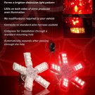 White 3157 3057 Spider Lite Bulbs Dual Intensity Tail Lamp Replacement Light Bulbs Pair
