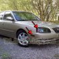 2004-2006 Hyundai Elantra Smoked Tinted Head Lamp Lights Overlays Film Protection