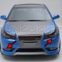 2007-2010 Hyundai Elantra Tinted Smoked Head Light Lamps Overlays Film Protection
