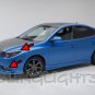 2007-2010 Hyundai Elantra Tinted Smoked Head Light Lamps Overlays Film Protection