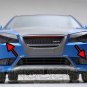 2007-2010 Hyundai Elantra Tinted Smoked Head Light Lamps Overlays Film Protection