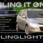 2007-2010 Hyundai Elantra Touring LED Head Light Strips DRL Day Time Running Lamp Kit