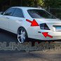 BlingLights Brand Tinted Protective Taillamp Film Covers for 2003 2004 Infiniti M45