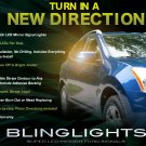 2008 2009 2010 2011 2012 Nissan Rogue LED Side Mirrors Turnsignal Lights Turn Signal Lamps Signalers