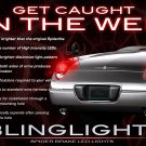2002 2003 2004 2005 Ford Thunderbird Custom LED Taillamps Taillights Light Bulbs