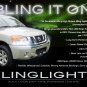 Nissan Titan LED DRL Head Light Strips Day Time Running Lamps