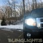 Ford Escape Bright White Head Lamp Light Bulbs Upgrade Replacement Set