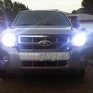 Ford Escape Bright White Head Lamp Light Bulbs Upgrade Replacement Set