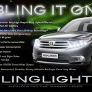 2011 2012 2013 Toyota Kluger LED Strip Day Time Running Lights Head Lamps Headlights Headlamps DRLs 2011 2012 2013 Toyota Kluger LED Strip Day Time Running Lights Head Lamps Headlights Headlamps DRLs