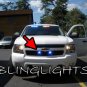 Chevrolet Tahoe LED Grille Police Lights Chevy GMT900 Driving Fog Lamps EMT Kit