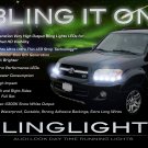 2001-2007 Toyota Sequoia LED DRL Head Light Strips Day Time Running Lamps Set