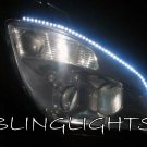 2004 2005 2006 Nissan Maxima LED DRL Light Strips Headlamps Headlights Day Time Running Lamps