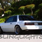 Ford Mustang Smoked Tail Light Overlays Tinted Lense Overlays Kit Film all years Ford Mustang Smoked Tail Light Overlays Tinted Lense Overlays Kit Film all years