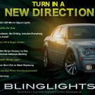 Chrysler 300 300C LED Mirror Lights Turn Signal Lamp Set Kit Pair