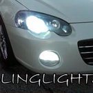 2001 2002 2003 2004 2005 2006 Chrysler Sebring White Bulbs for Headlamps Headlights