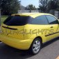 BlingLights Brand Tinted Taillamp Film Overlays for 2000-2007 Ford Focus Hatchback