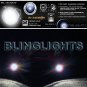 BlingLights Brand Xenon Halogen Fog Lamps for 2010 2011 Kia Soul