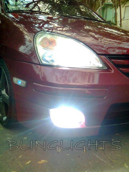 2005 2006 2007 Suzuki Aerio Fog Lamp Driving Light Kit Sedan Xenon